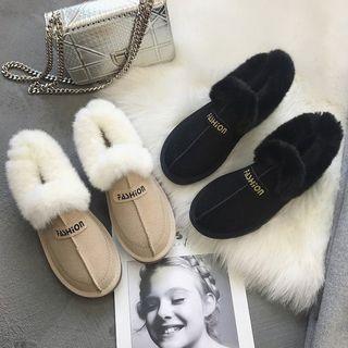 Furry Lined Ankle Boots
