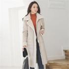 Faux-fur Lined Coat