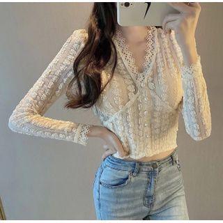 Heart Lace Top