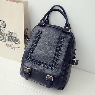 Stitch Detail Two-way Backpack
