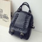 Stitch Detail Two-way Backpack