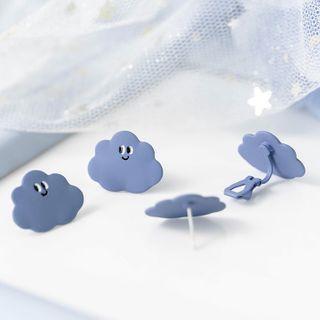 Cloud Ear Stud / Clip-on Earring