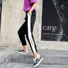 Cropped Cutout Sweatpants