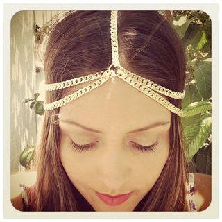 Layered Chain Headband