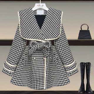Collared Double Breasted Coat