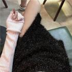 Furry Skirt Black - One Size