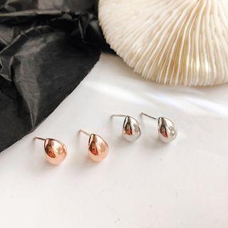 Alloy Polished Drop Earring
