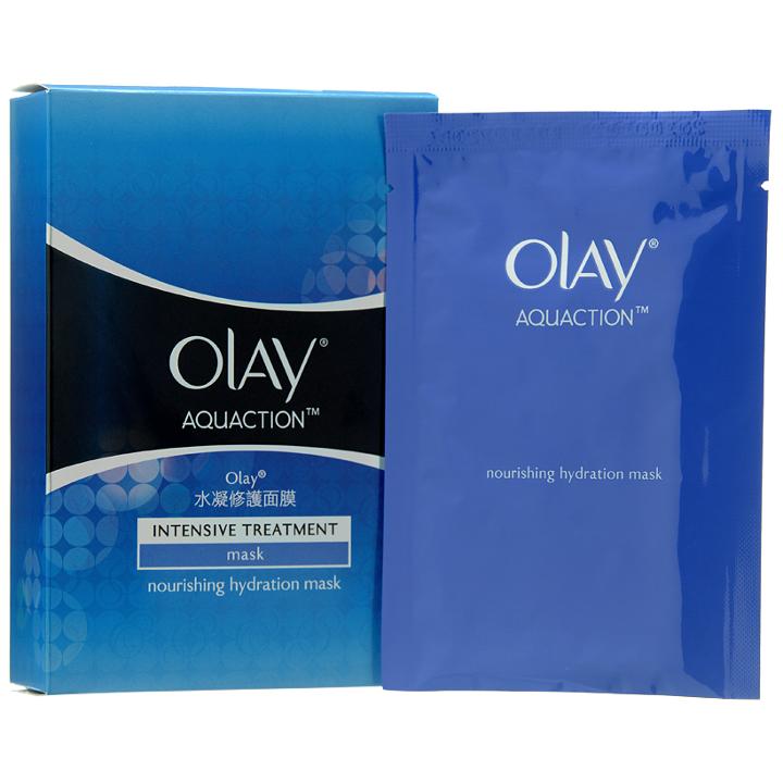 Olay - Aquaaction Nourishing Hydration Mask 5 Pcs