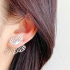 Butterfly Stud Earring 1 Pc - Silver - One Size