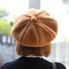 Plain Chenille Beret Hat