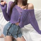 Knit Crop Cardigan
