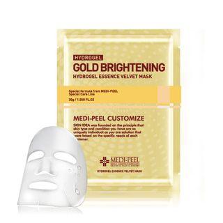Medi-peel - Gold Brightening Hydro Gel Essence Velvet Mask 1pc