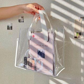 Lettering Pv Tote Bag