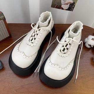 Platform Lace Up Oxfords (various Designs)