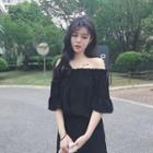 Ruffled Off-shoulder Elbow-sleeve Wide-leg Jumpsuit