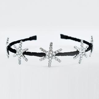 Rhinestone-star Slim Hair Band One Size