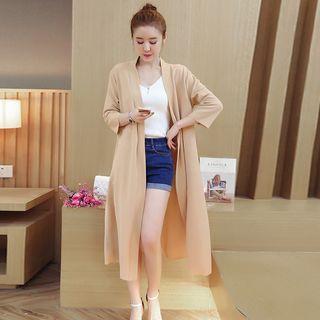 Open-front Light Longline Jacket