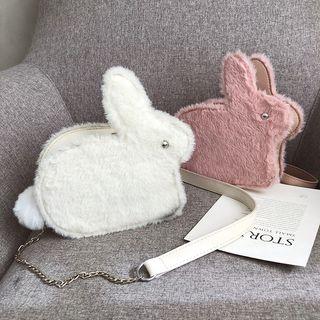Rabbit Furry Crossbody Bag