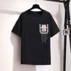 Short Sleeve Seestar Accent Flower T-shirt