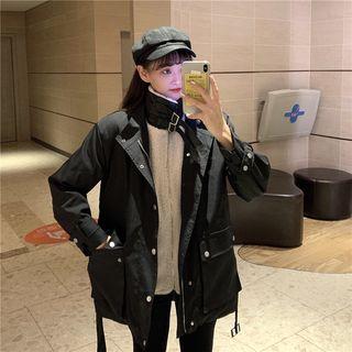 Mock Two-piece Utility Jacket