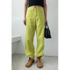 Colored Loose-fit Pants