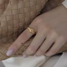 Knot Alloy Ring Gold - One Size