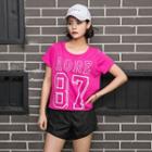 Sport Short-sleeve Number T-shirt