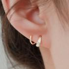 925 Sterling Silver Spiral Earrings