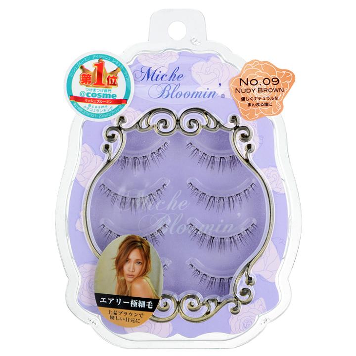 Eyelash (#09 Nudy Brown) 4 Pairs