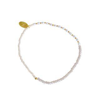 Real-pearl & Bead Bracelet One Size