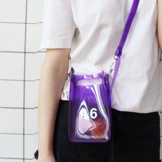 Print Pvc Crossbody Bag