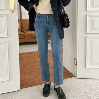 Plus Size Straight-leg Jeans