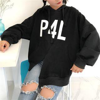 Print Slit Hoodie