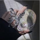 Butterfly Ring 1 Pc - Silver - One Size