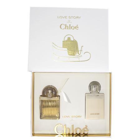 Chloe - Love Story Set : Edp 50ml + Body Lotion 100ml 1 Set