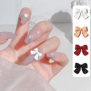 Set Of 3: Bow Nail Art Decoration