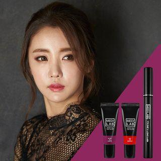 Daycell - Medi Lab Sad Eye Volume & Long Lash Mascara #black + Water Gel Tint Glow Burgundy