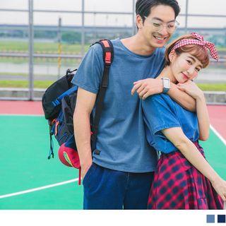 Couple Matching Washed T-shirt