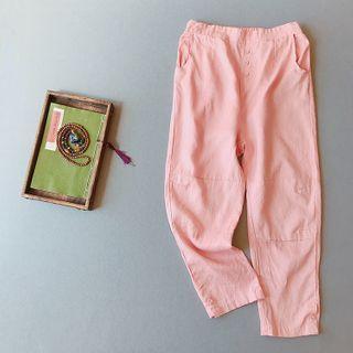 Straight Leg Linen Pants