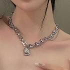 Pendant Alloy Necklace Necklace - Silver - One Size