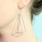 Pyramid Statement Earring