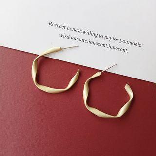 Hoop Earring  - Golden