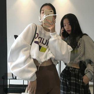 Drawcrod Lettering Pullover