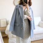 Woolen Double Breasted Coat