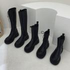 Square Toe Short Boots / Tall Boots