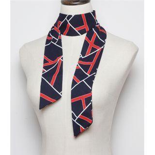 Detachable Print Neckerchief Belt