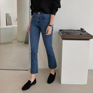 [magic Pants] Semi Boot-cut Jeans