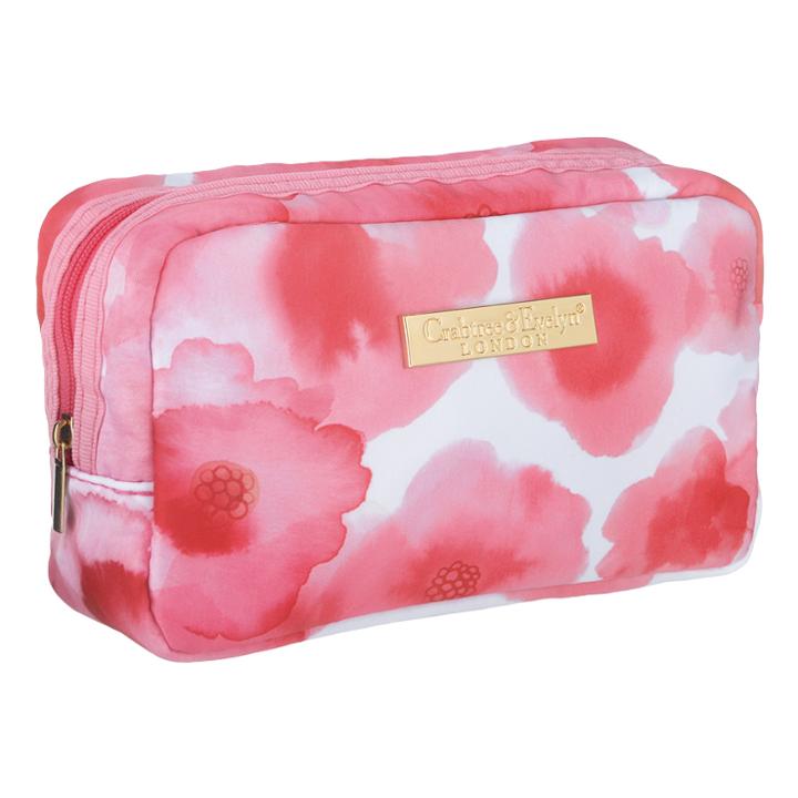 Crabtree & Evelyn - Pink Flower-print Bag 1 Pc