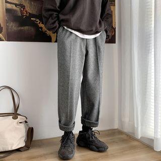 Woven Wide-leg Pants
