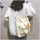 Carrot-detailed Canvas Tote Bag